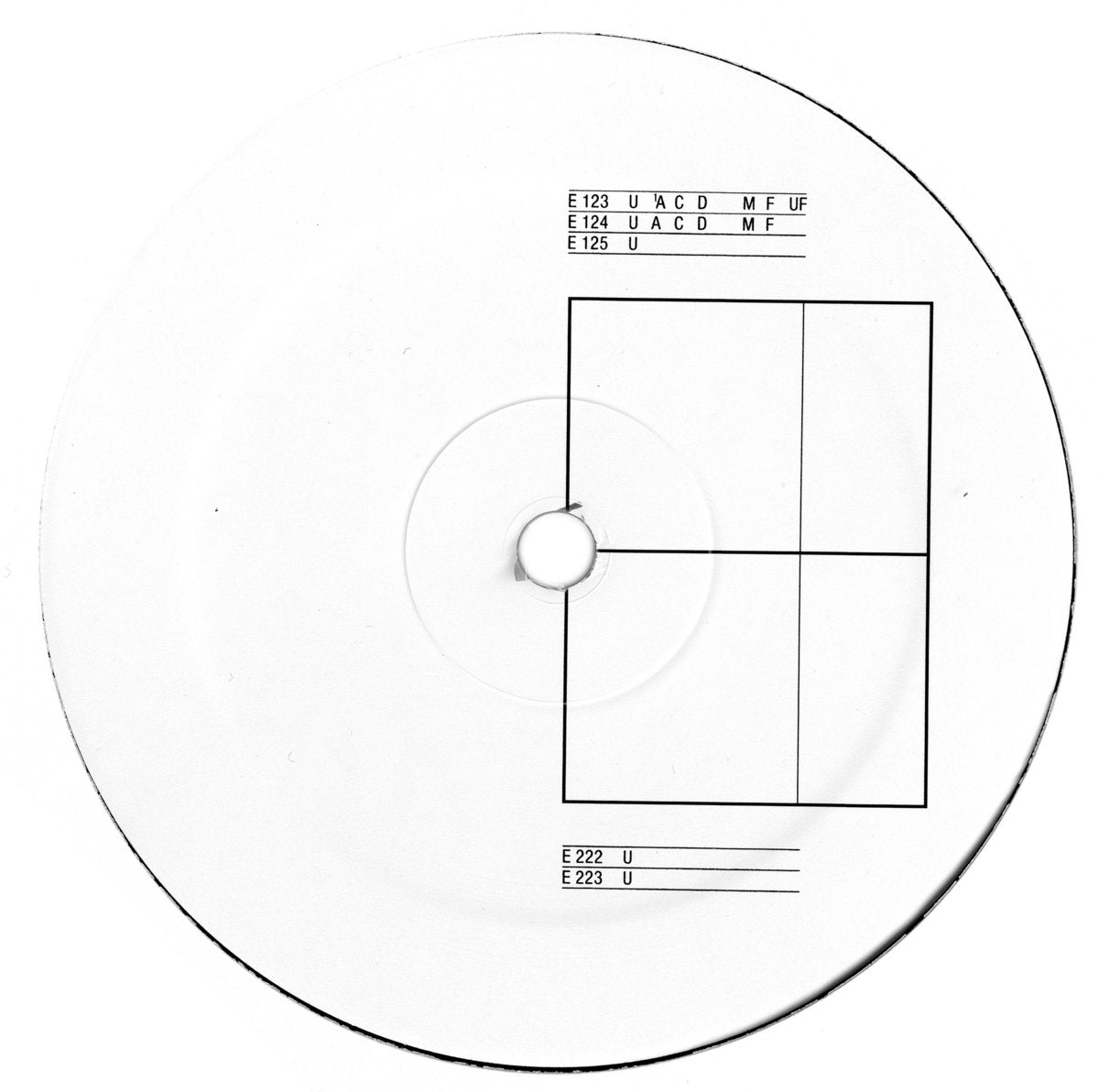 Various – E123 [12"]