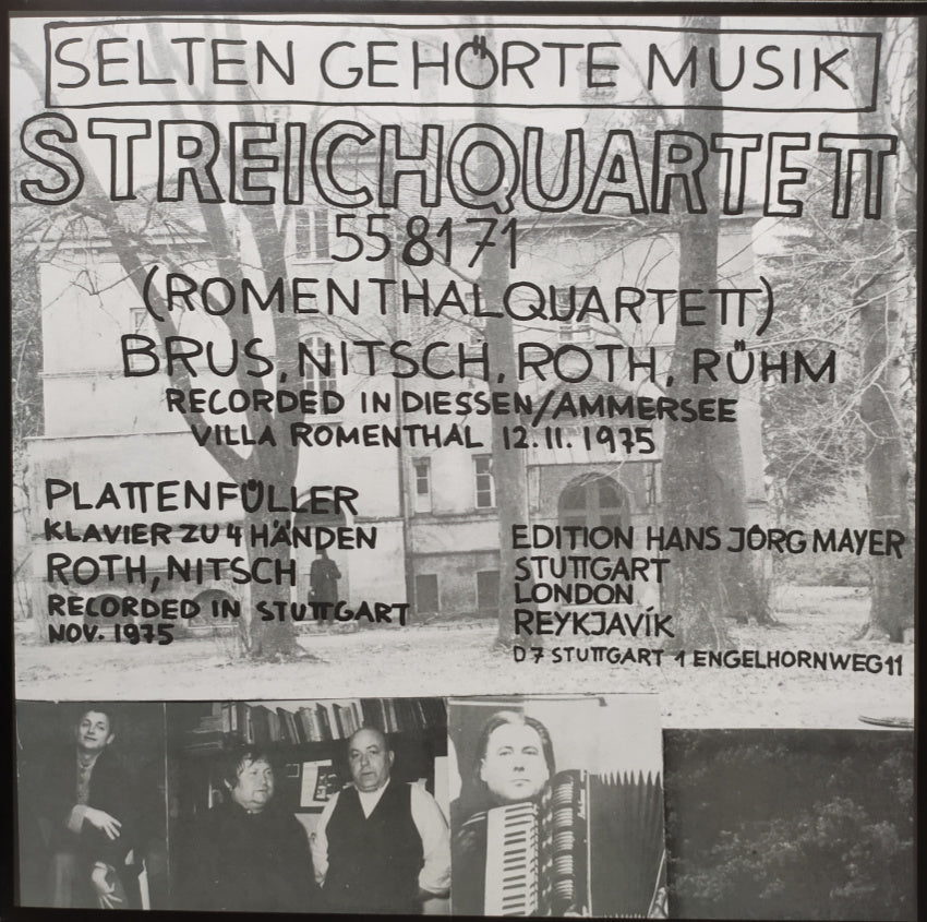 Selten Gehörte Musik – Streichquartett 558171 (Romenthalquartett) [2CD]