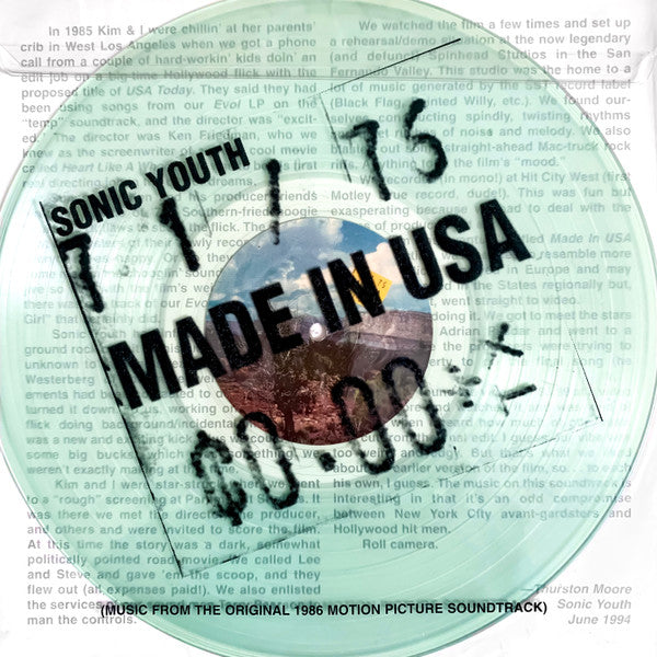 Sonic Youth – Made In USA [USED LP]