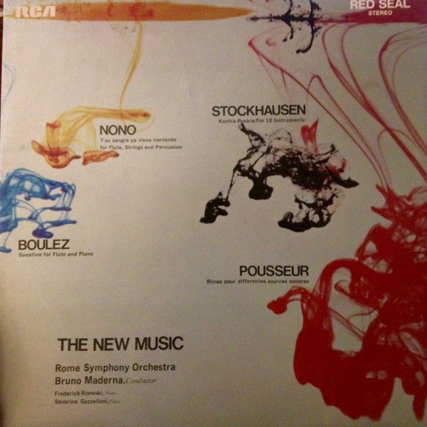 Karlheinz Stockhausen / Luigi Nono / Pierre Boulez / Henri Pousseur – The New Music [USED LP]