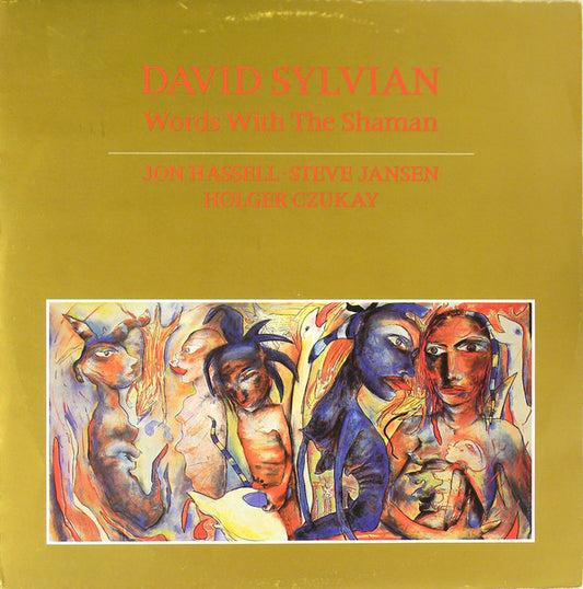 David Sylvian, Jon Hassell, Steve Jansen, Holger Czukay – Words With The Shaman [USED LP]