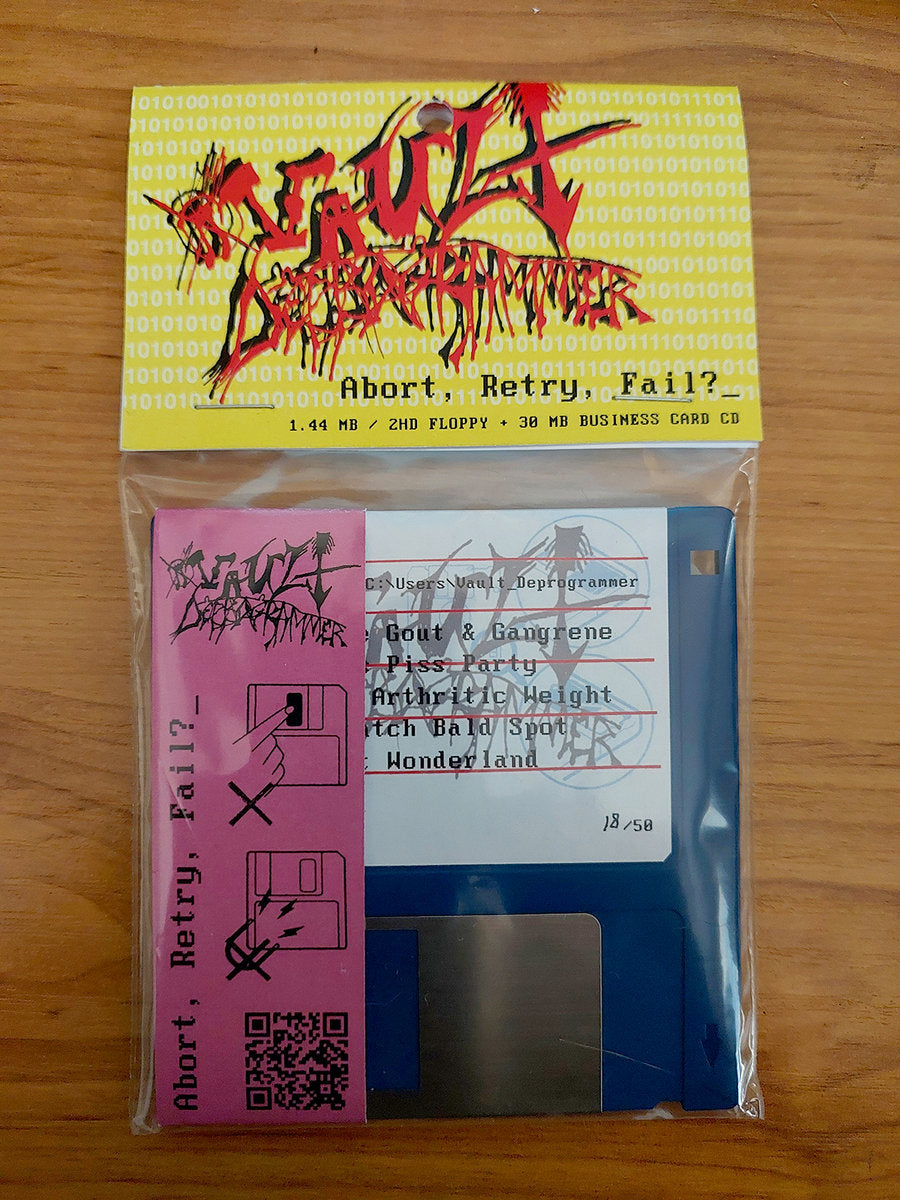 Vault Deprogrammer – Abort, Retry, Fail?_ [CD-R]