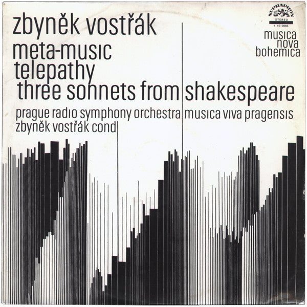 Zbyněk Vostřák – Meta-Music / Telepathy / Three Sonnets From Shakespeare [USED LP]