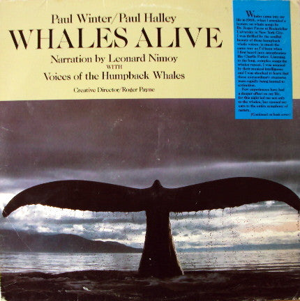 Paul Winter / Paul Halley – Whales Alive [USED LP]