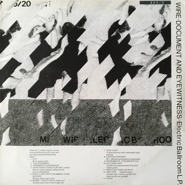 Wire – Document and Eyewitness [USED 2LP]
