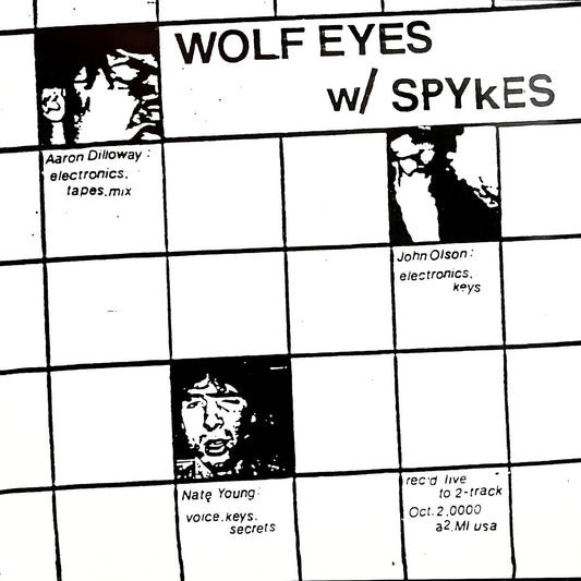 Wolf Eyes – Wolf Eyes w/ Spykes [LP]