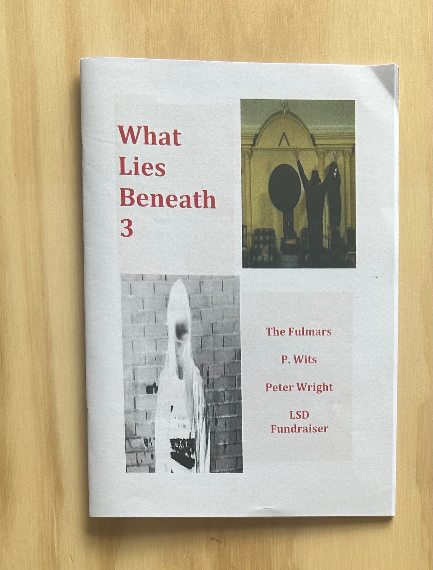 Various – What Lies Beneath #3 [Zine/CDr]