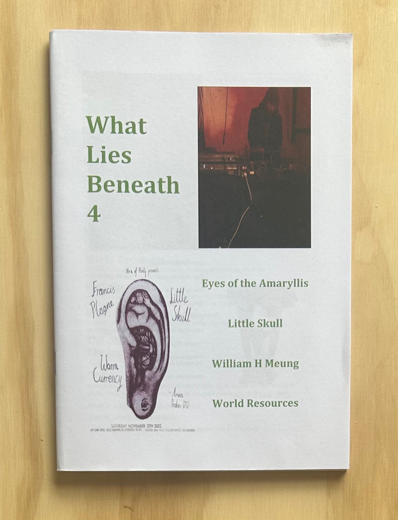 Various – What Lies Beneath #4 [Zine/CDr]