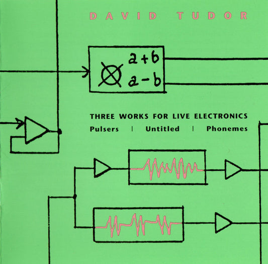 David Tudor – Three Works for Live Electronics [CD]