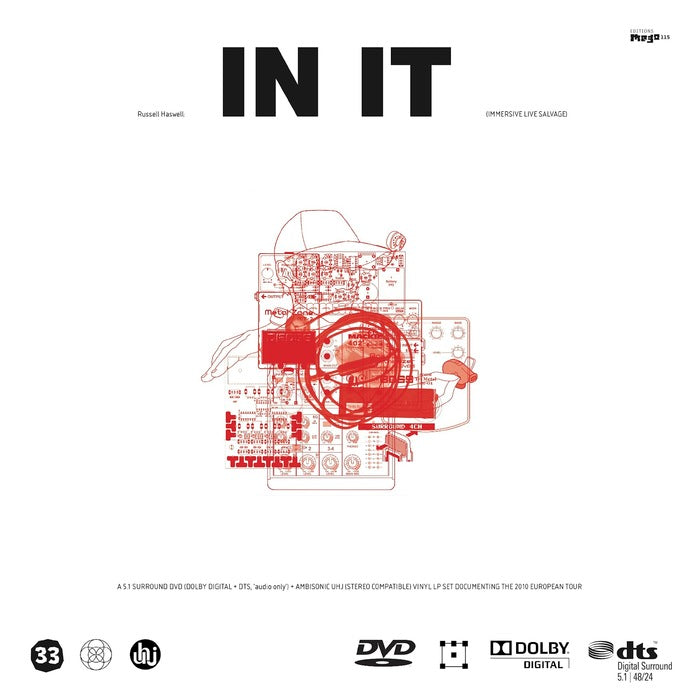 Russell Haswell – In It (Immersive Live Salvage) [LP+DVD]