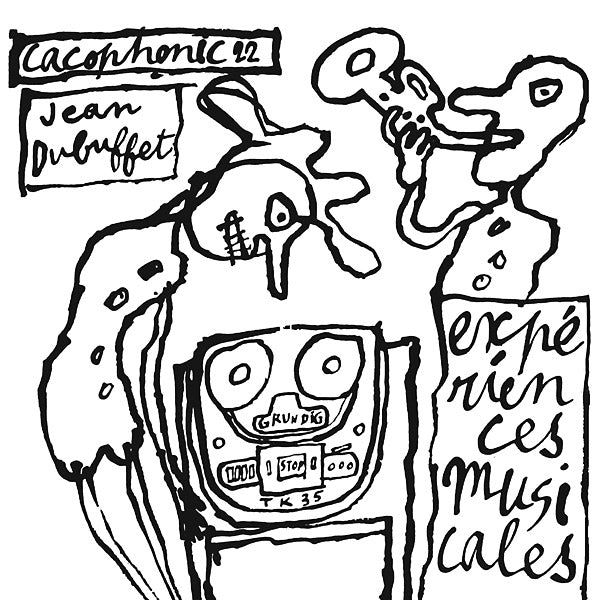 Jean Dubuffet – Experiences Musicales de Jean Dubuffet [LP]