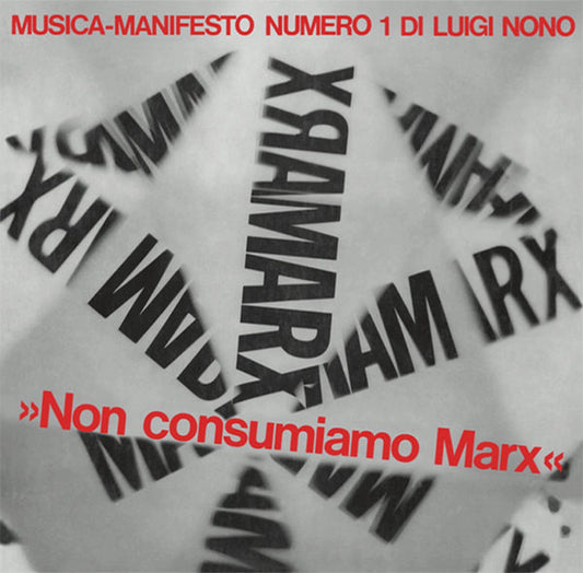 Luigi Nono – Musica-Manifesto Numero 1 [LP]