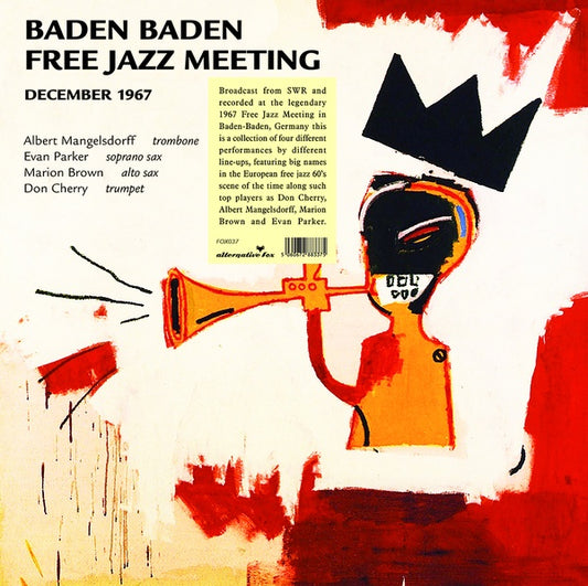 Albert Mangelsdorff / Evan Parker / Marion Brown / Don Cherry – Baden Baden Free Jazz Meeting, December 1967 [LP]